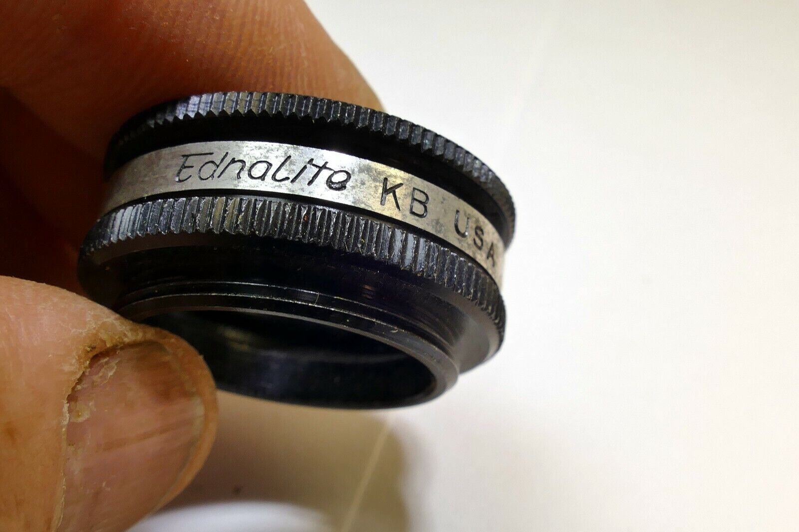 Ednalite KB series IV 4 Filter holder 24mm screw in  type  w/ retaining ring