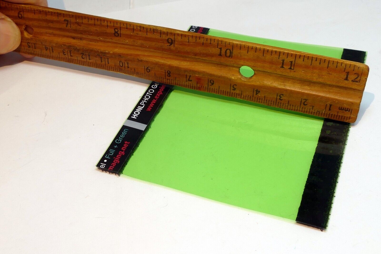 Honl Photo Color Full Green rectangular 4X3" gel filter for flash