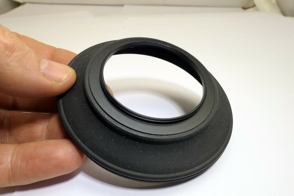 Vivitar 49mm Lens Hood Shade Rubber double threaded wide angle