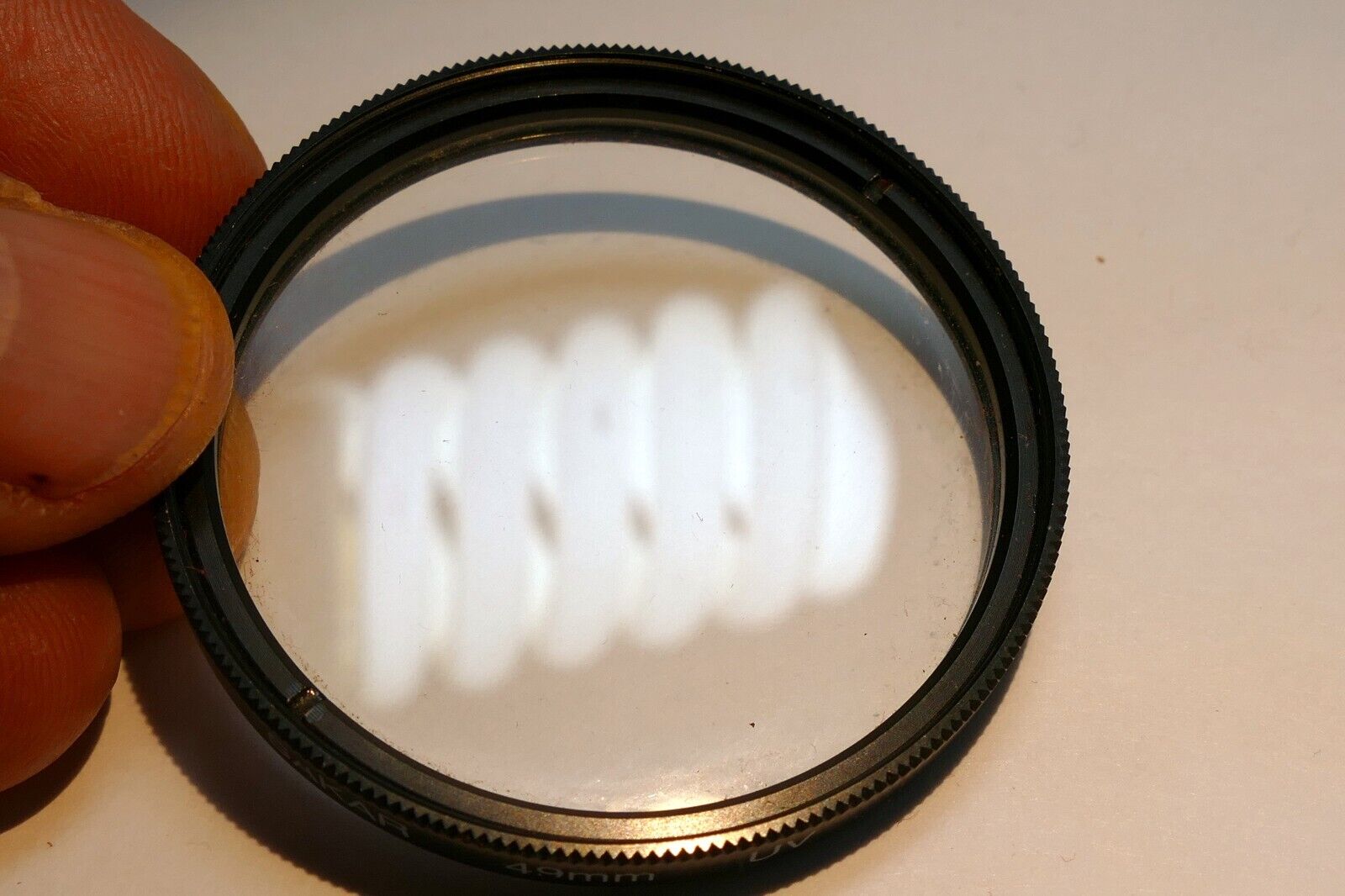 Sakar 49mm Lens Filter UV protection threaded screw in type
