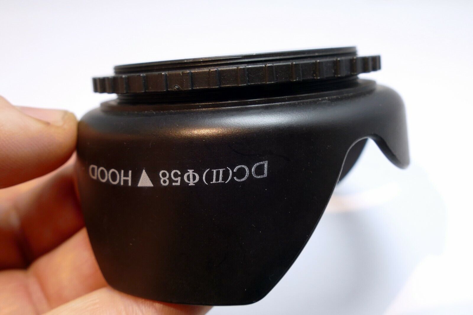 58mm Plastic Lens Hood Shade petal shaped
