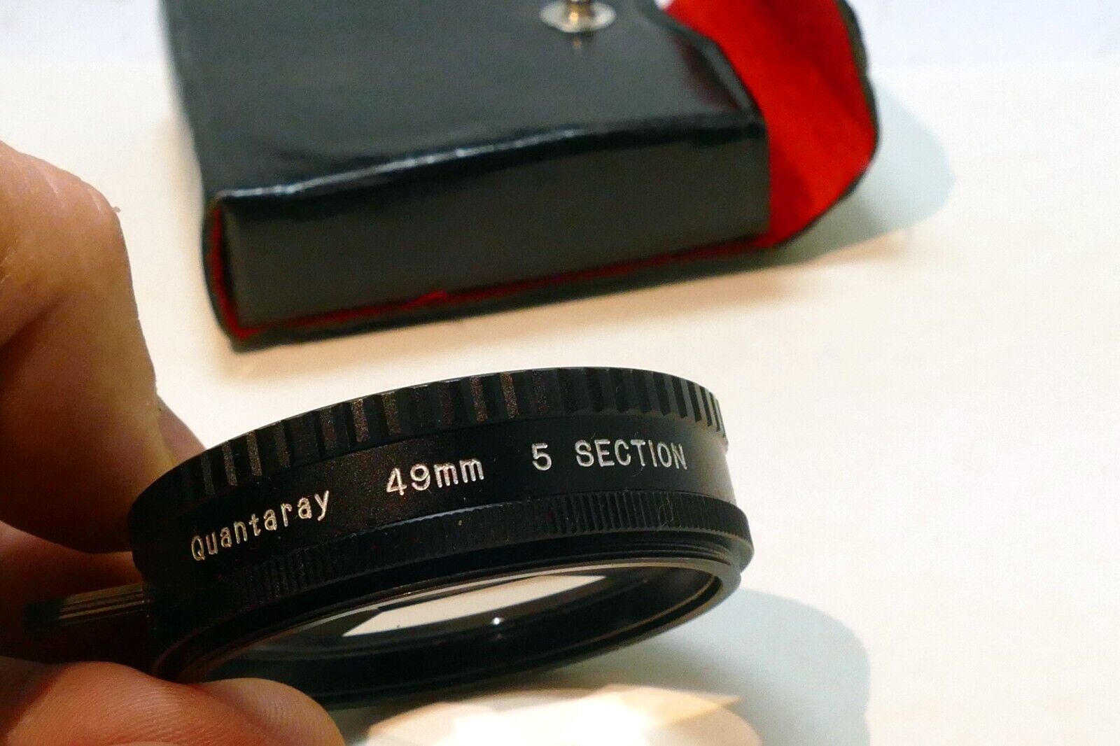Quantaray  49mm Lens Filter 5 Section special effect multi-vision image