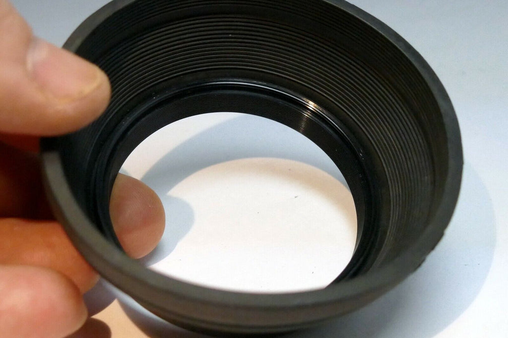 58mm rubber lens hood shade for normal lenses 50mm f1.4 f1.2