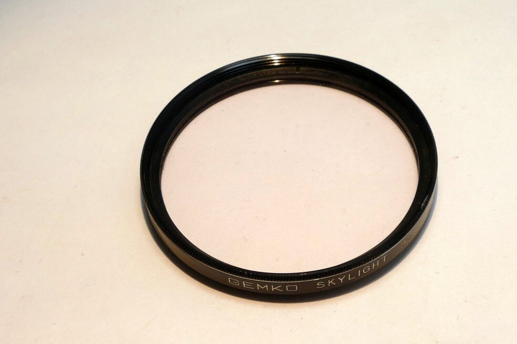 Gemco  52mm Filter 1A Skylight lens threaded made in Japan