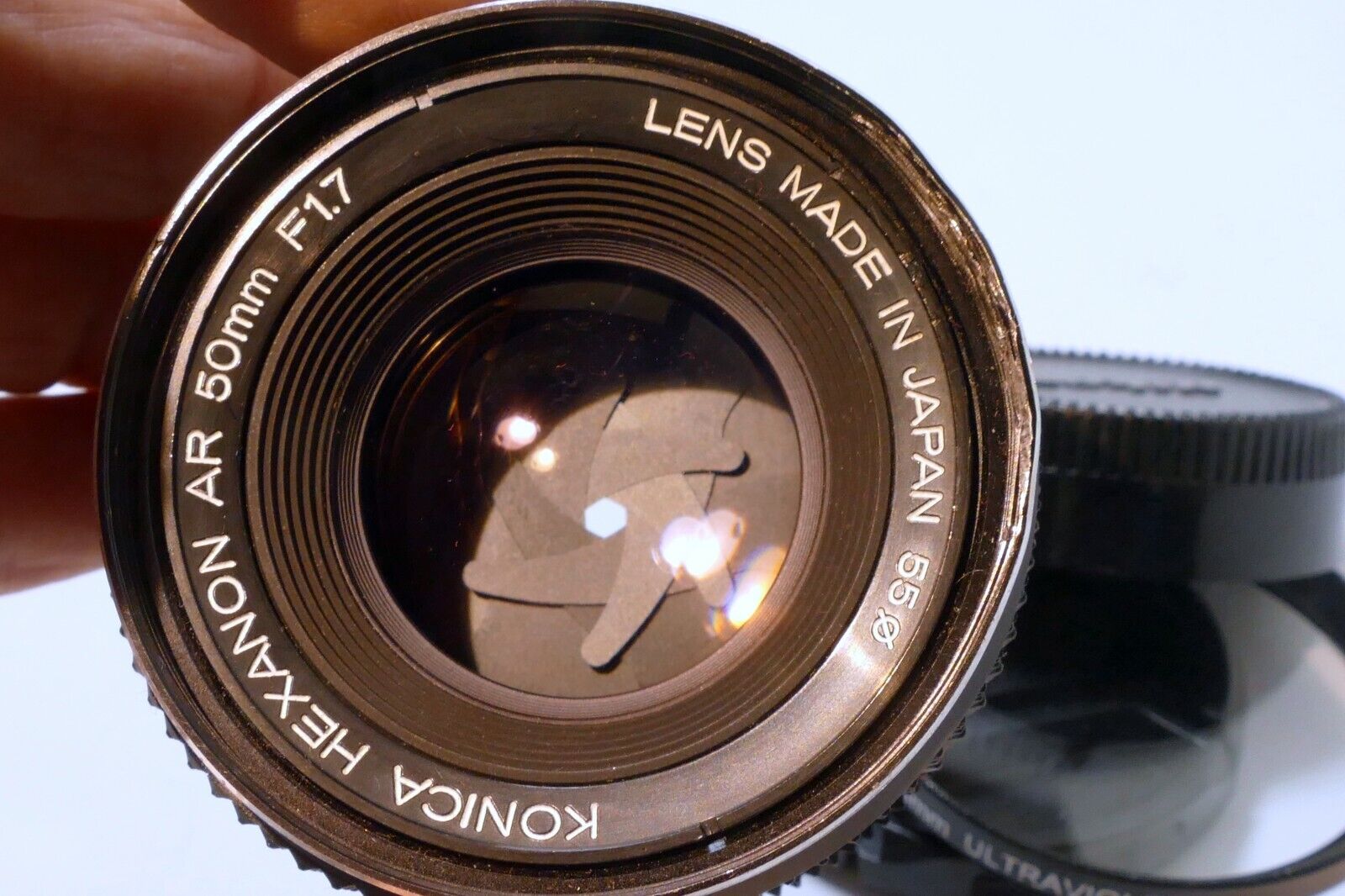 Konica Hexanon AR 50mm f1.7 Manual Focus Prime Lens  -