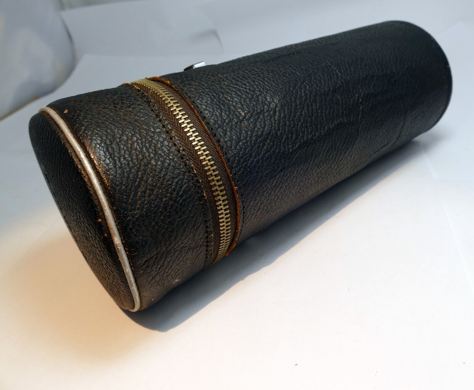Komura  Leather Case for 80-200mm 200mm lens 8X3" telephoto