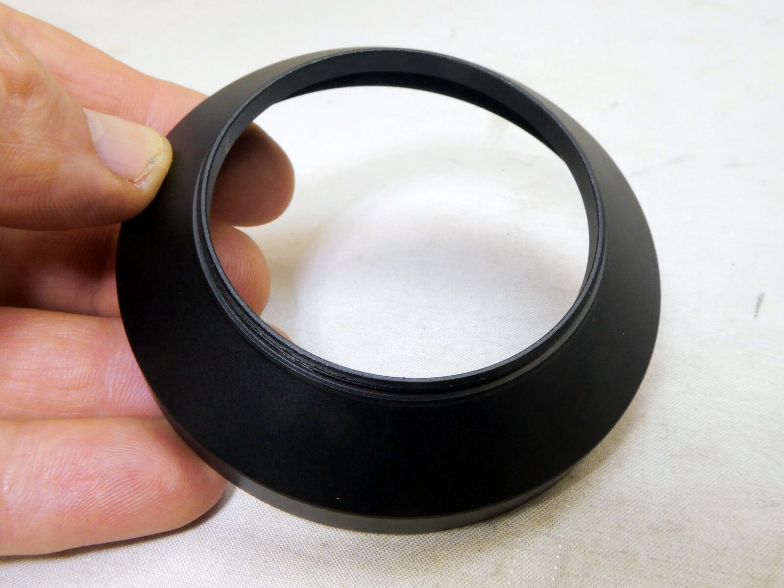 55mm Wide Angle Lens hood Metal for 24mm 28mm f2.5 f2.8 f2.0 Screw in