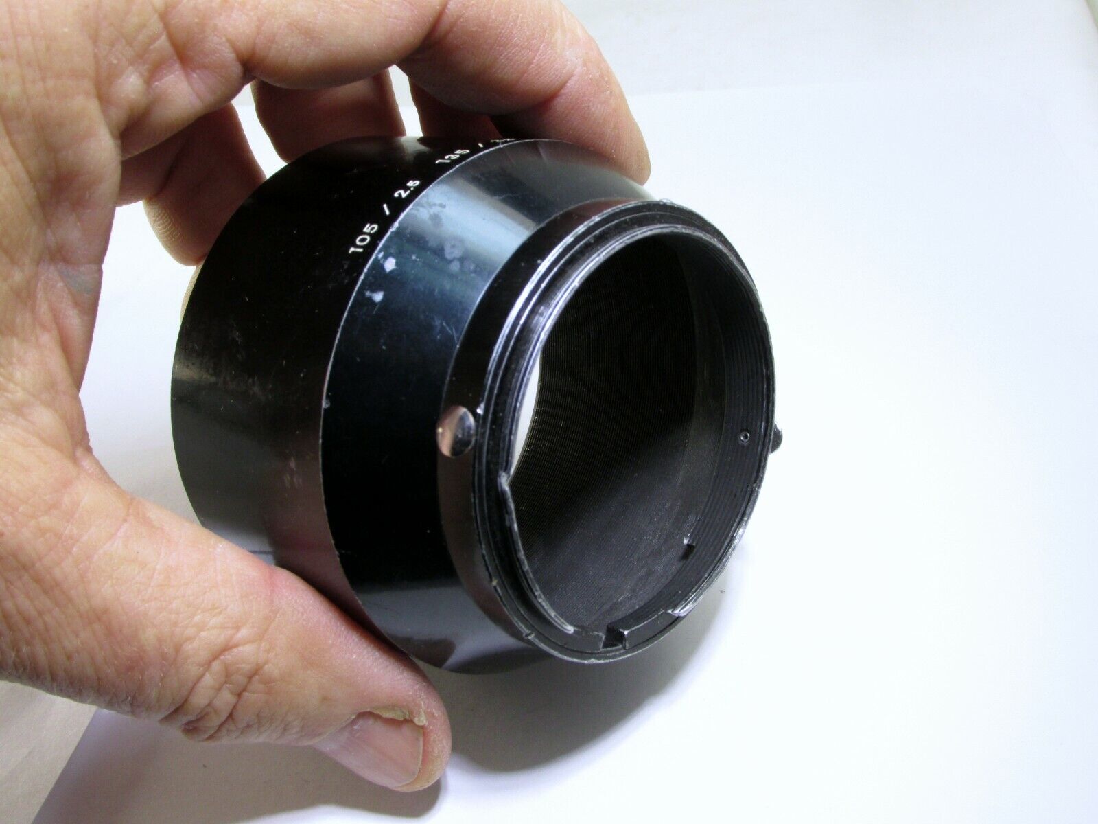 Nikon F Hood Shade Metal clip on for 135mm f3.5 85mm f2.0 105mm f2.5 Nikkor