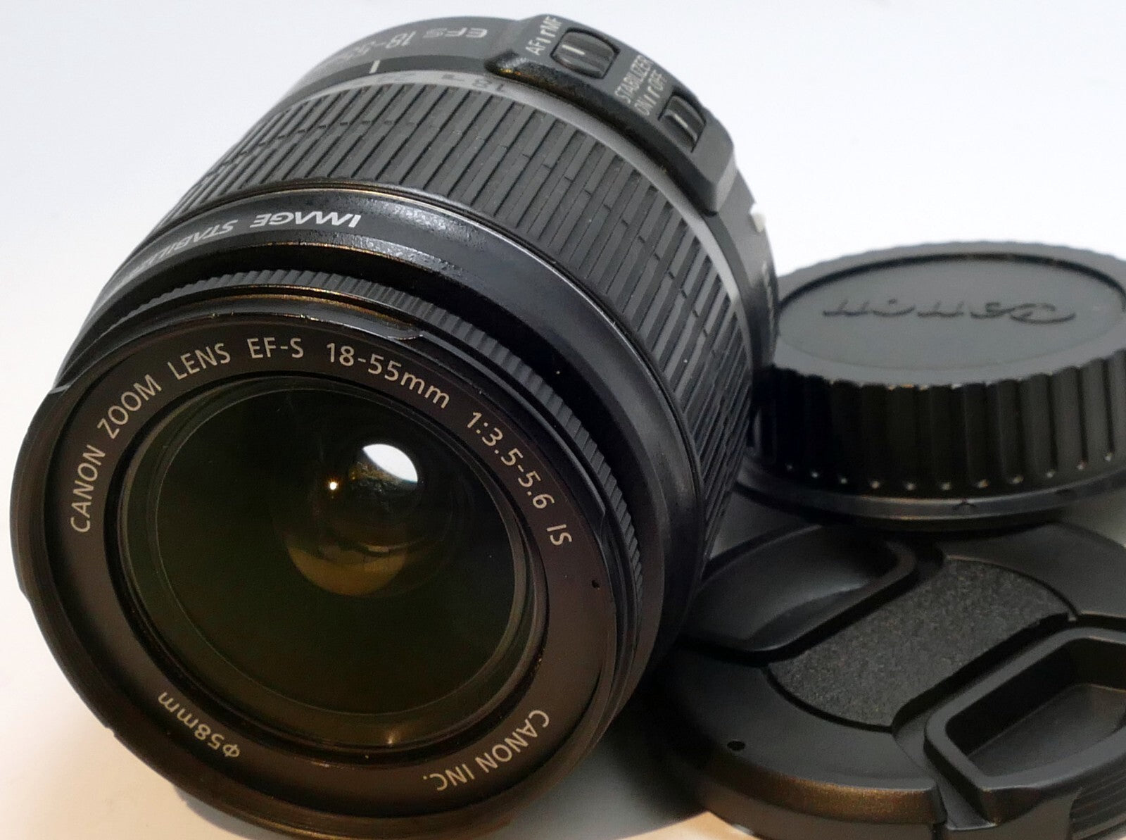 Canon EF-S 18-55mm f/3.5-5.6 IS Zoom Lens AS IS parts - No Autofocus