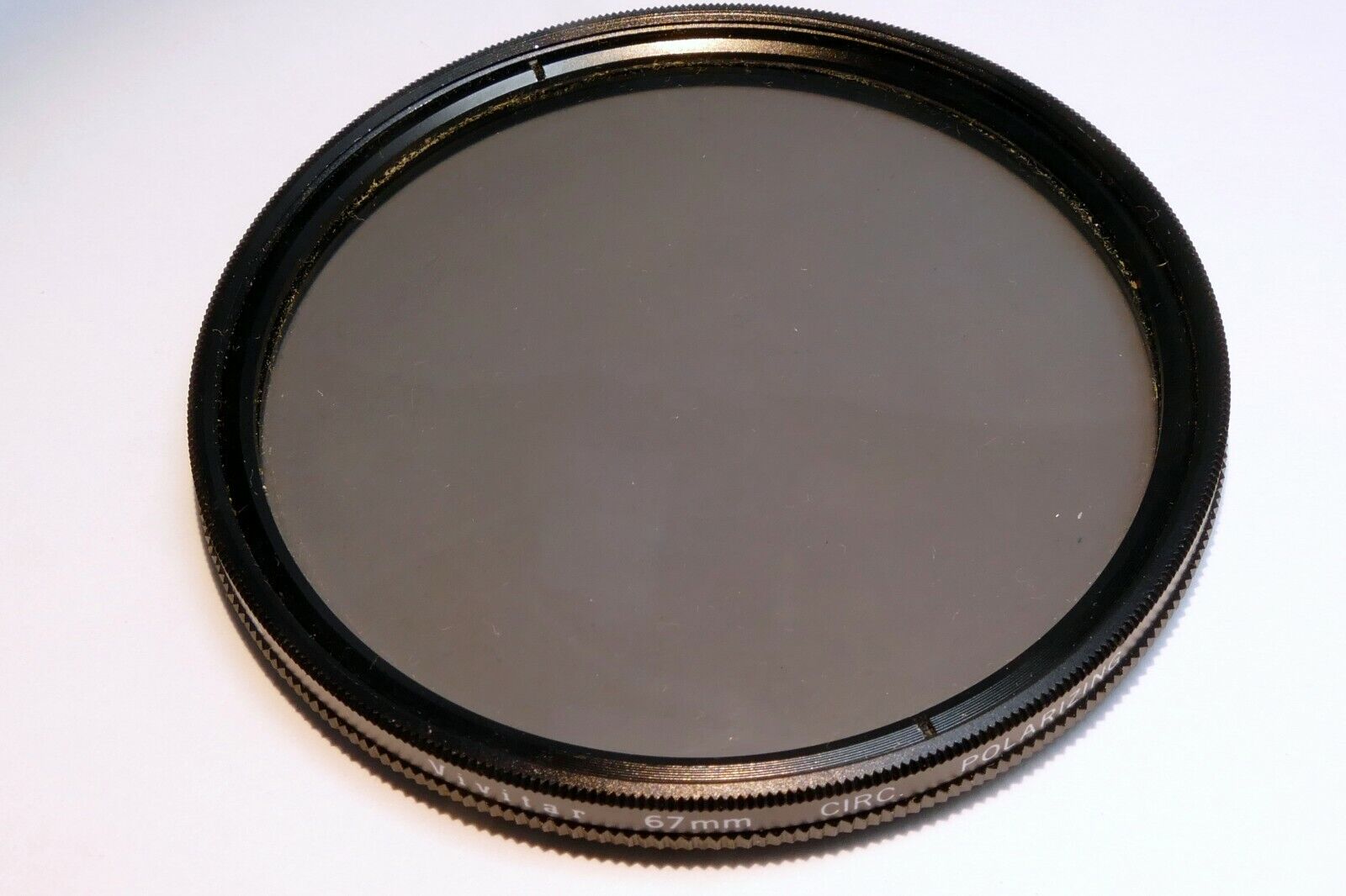 Vivitar 67mm Circular Polarizer C-PL  Lens Filter wide angle thin profile
