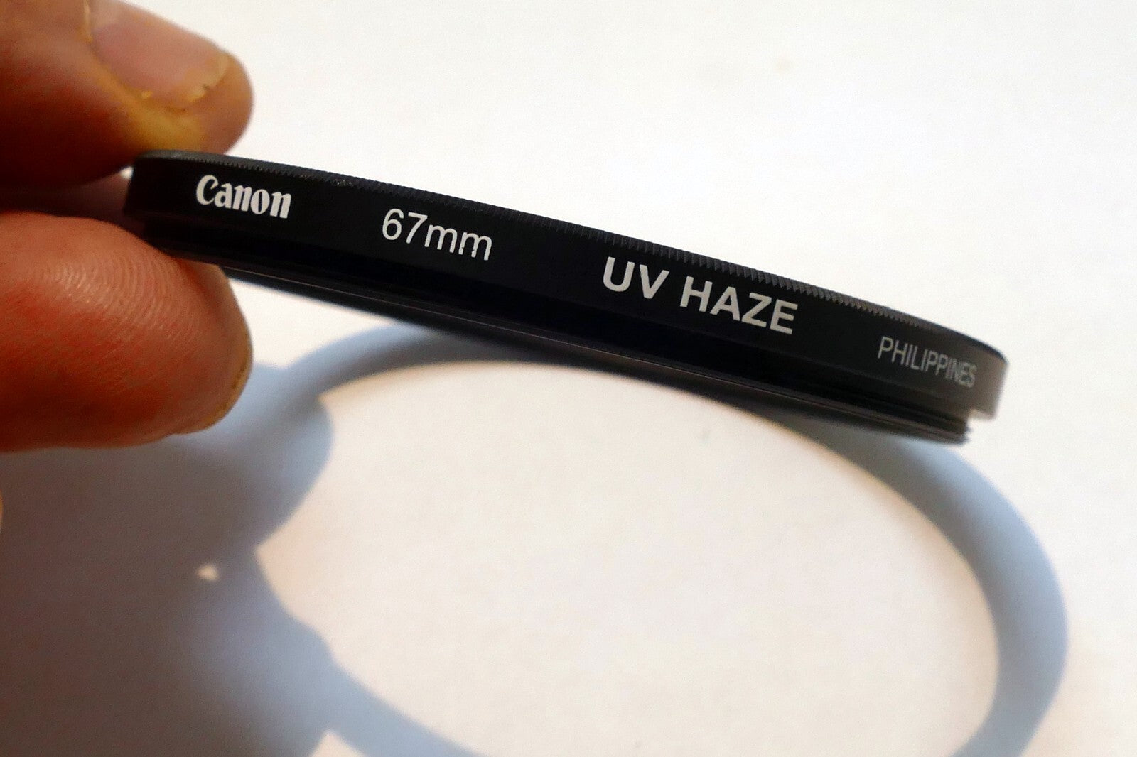 Canon 67mm UV Haze filter  made in Philippines - OEM Genuine
