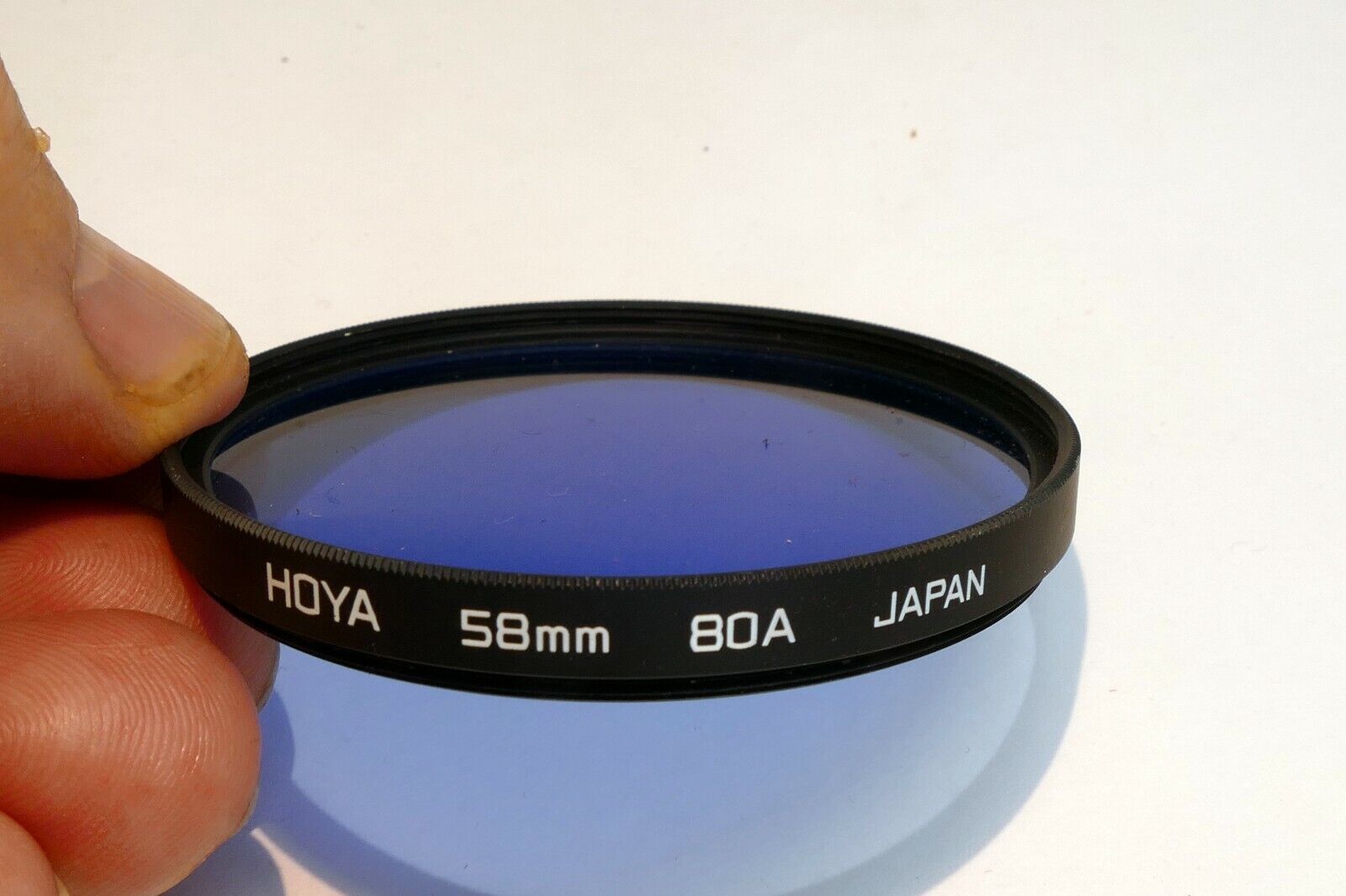 Hoya 58mm 80A Filter threaded screw in type made in Japan