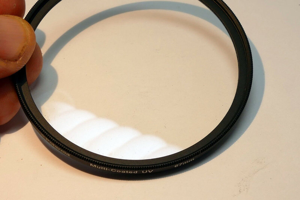 Polaroid UV 67mm Lens filter threaded screw in thin profile - wide angle