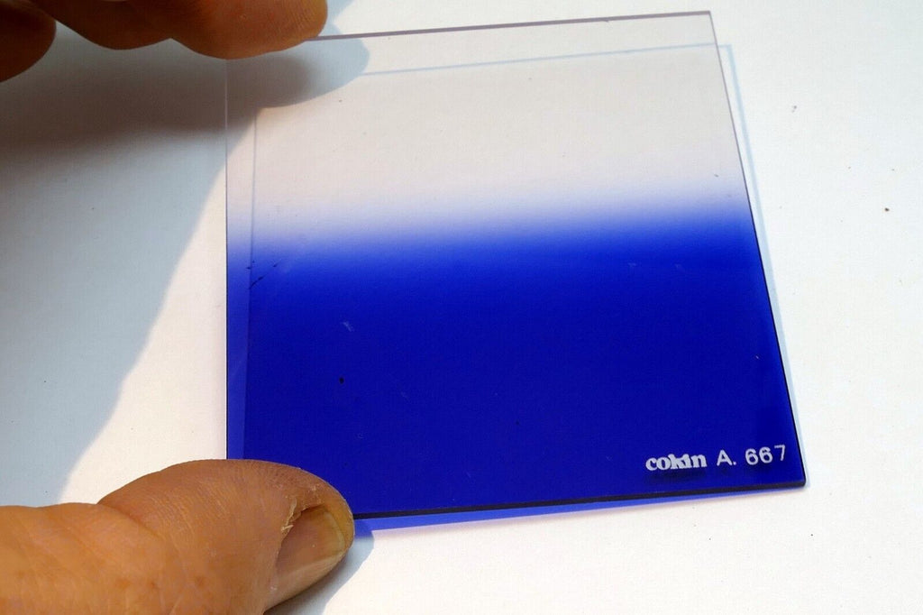 COKIN A667 Gradual Blue Mauve B2 A series 67X67mm small square graduated