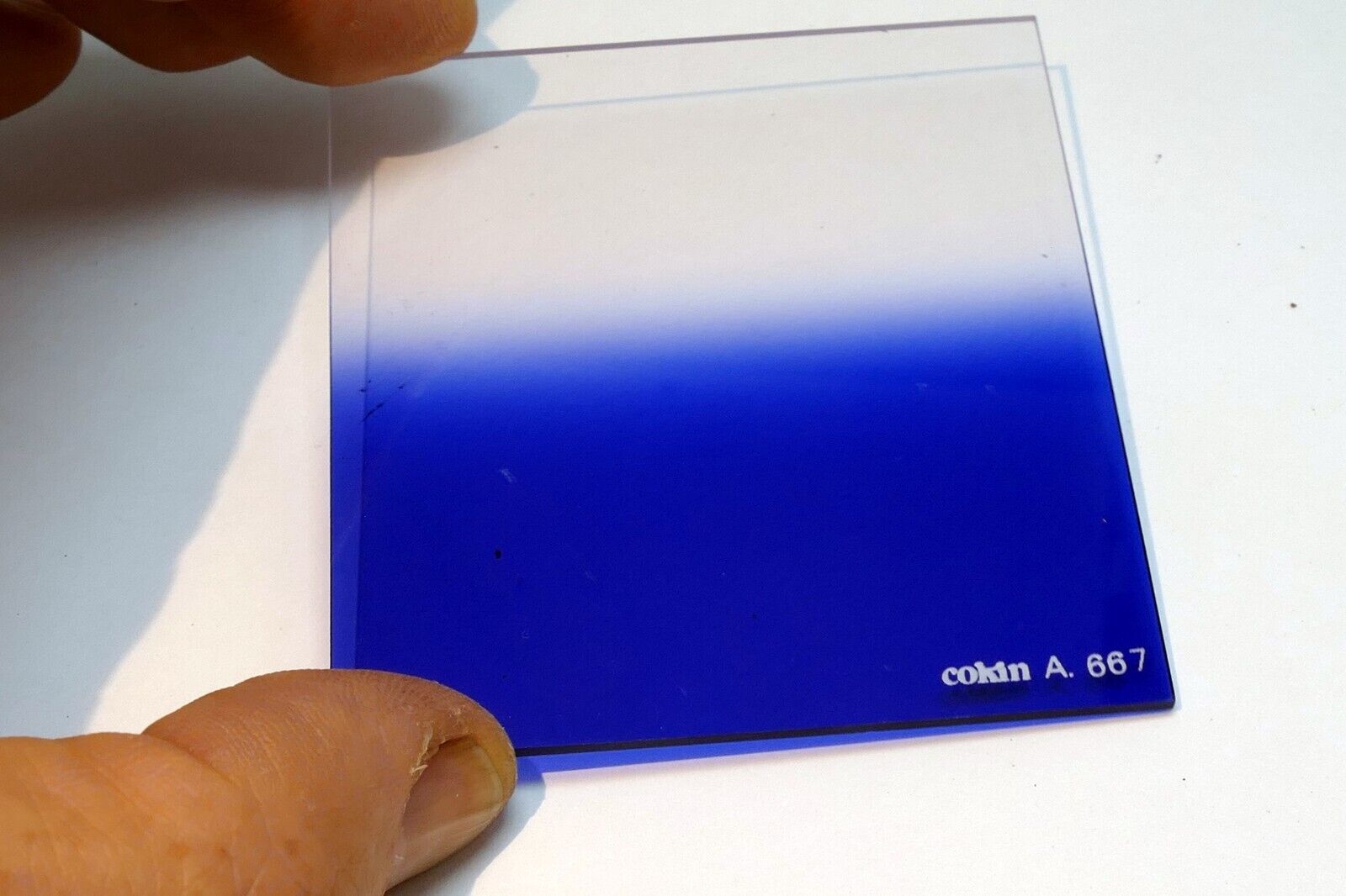 COKIN A667 Gradual Blue Mauve B2 A series 67X67mm small square graduated