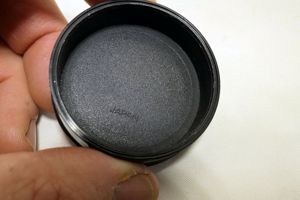 Minolta Camera Co LTD Slip on Rear Lens Cap Japan SR MC MD mount Genuine Vintage