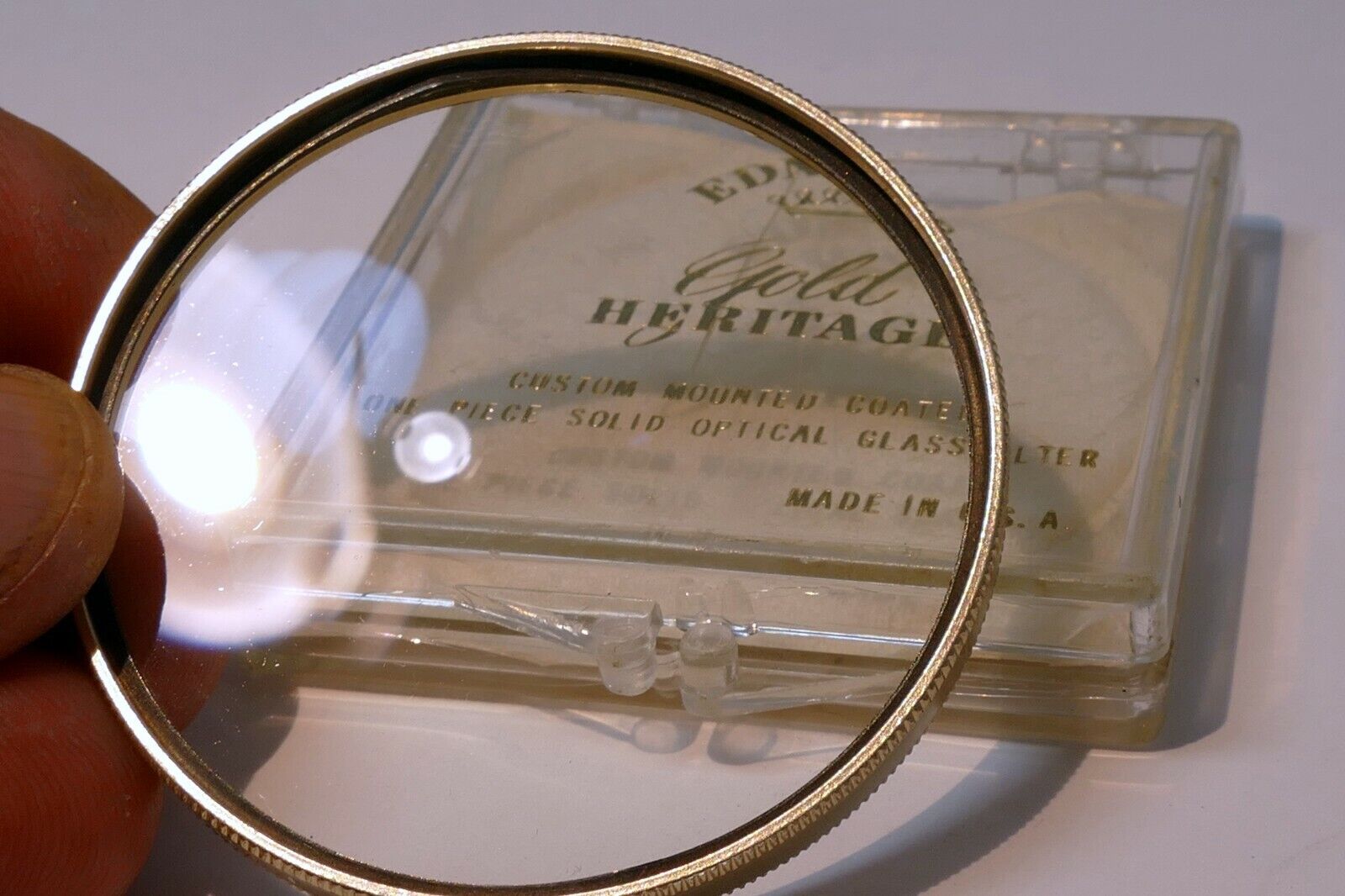 Ednalite Duraklad Series 7 VII 50.8mm filter drop in Portrait +3 close-p Plus 3