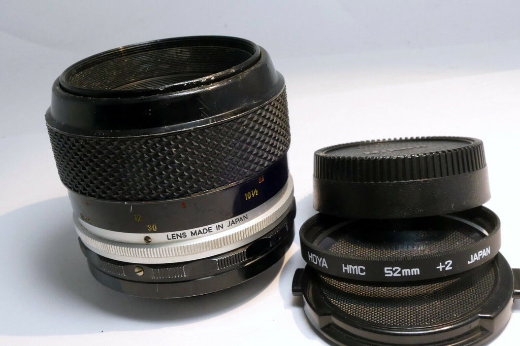 Nikon 55mm f3.5 Micro-Nikkor-P lens Non Ai close-up F mount  macro close-focus