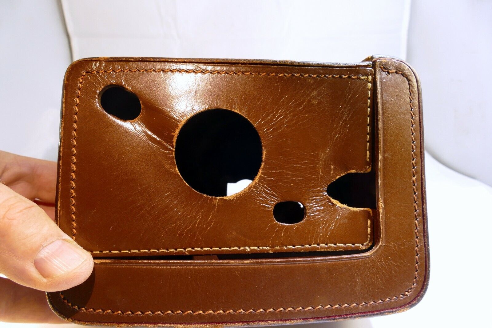 Leather Camera Case for ROLLEI ROLLEIFLEX MAGIC K9 TLR genuine OEM