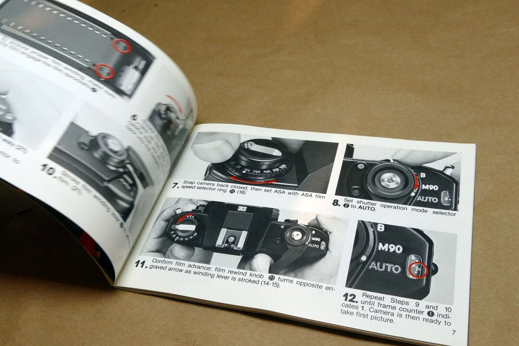 Nikon EL 35mm Photo Guide camera instruction  - OEM 1970's