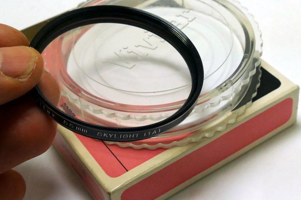 Vivitar 55mm Skylight 1A Filter -  mint