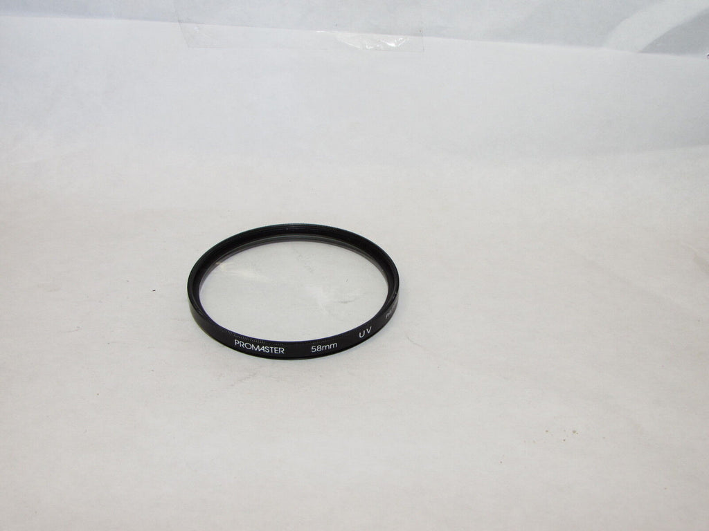 Used Promaster UV 58mm Lens Filter Made in Philippines O32505