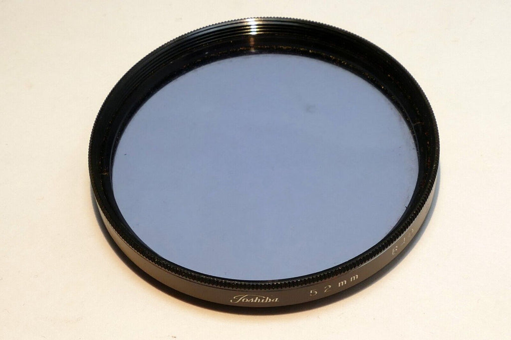 Toshiba 52mm Filter  B40 40B  Blue made in Japan  Coated