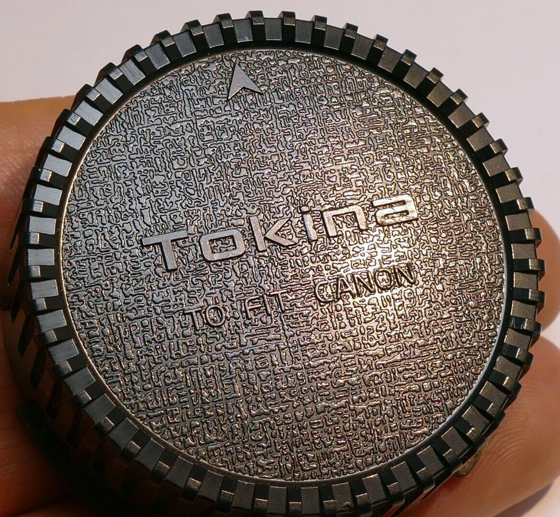 Tokina FD Rear Lens Cap manual focus for Canon  FD 28mm f2.8 SD AT-S 80-200mm