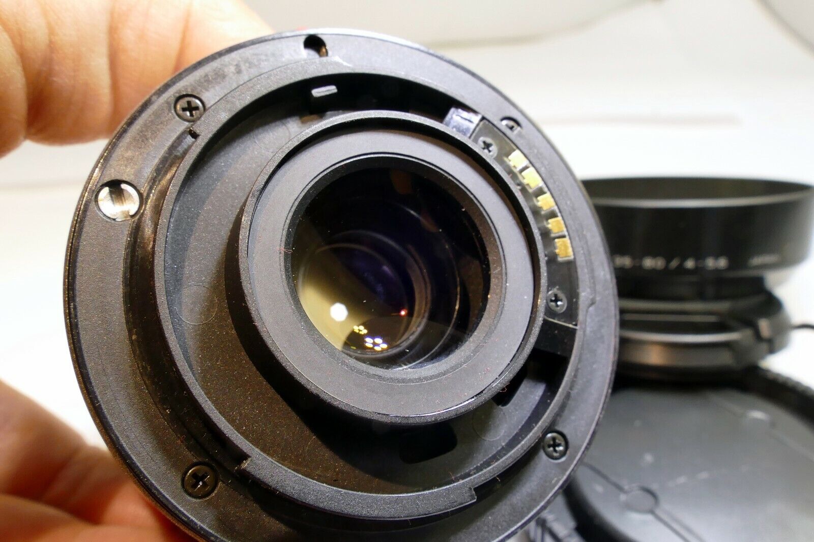 Minolta 35-80mm f4-5.6 Lens For α37 α58 α68 Alpha auto focus w/ caps hood