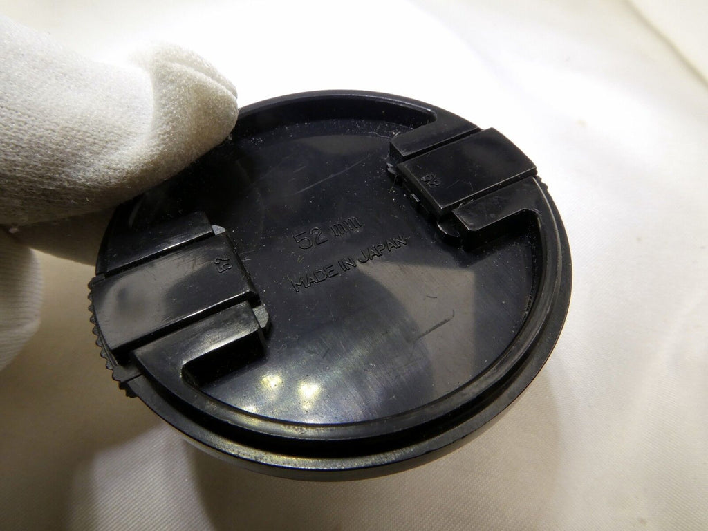 Sigma 52mm Front Lens Cap Snap on type all Black