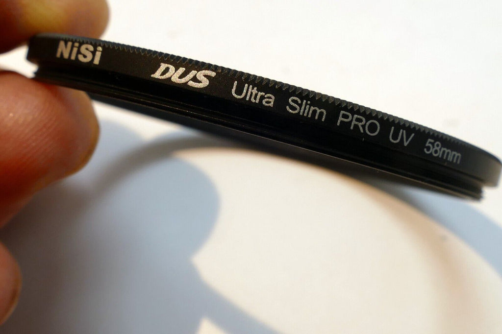 NISI DUs Ultra Slim UV 58mm Lens Filter PRO/ low profile wide angle