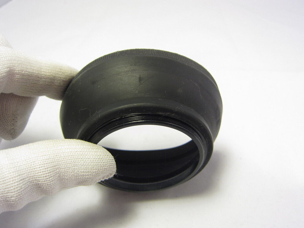 vintage Generic Rubber Lens Hood 52mm Good Condition 6206042