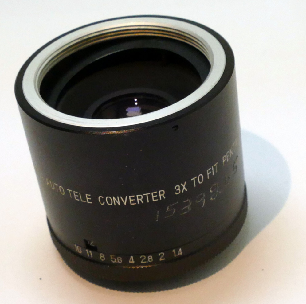 SOLIGOR 3X M42 Lens Tele-converter for Pentax - Universal mount w/ aperture ring