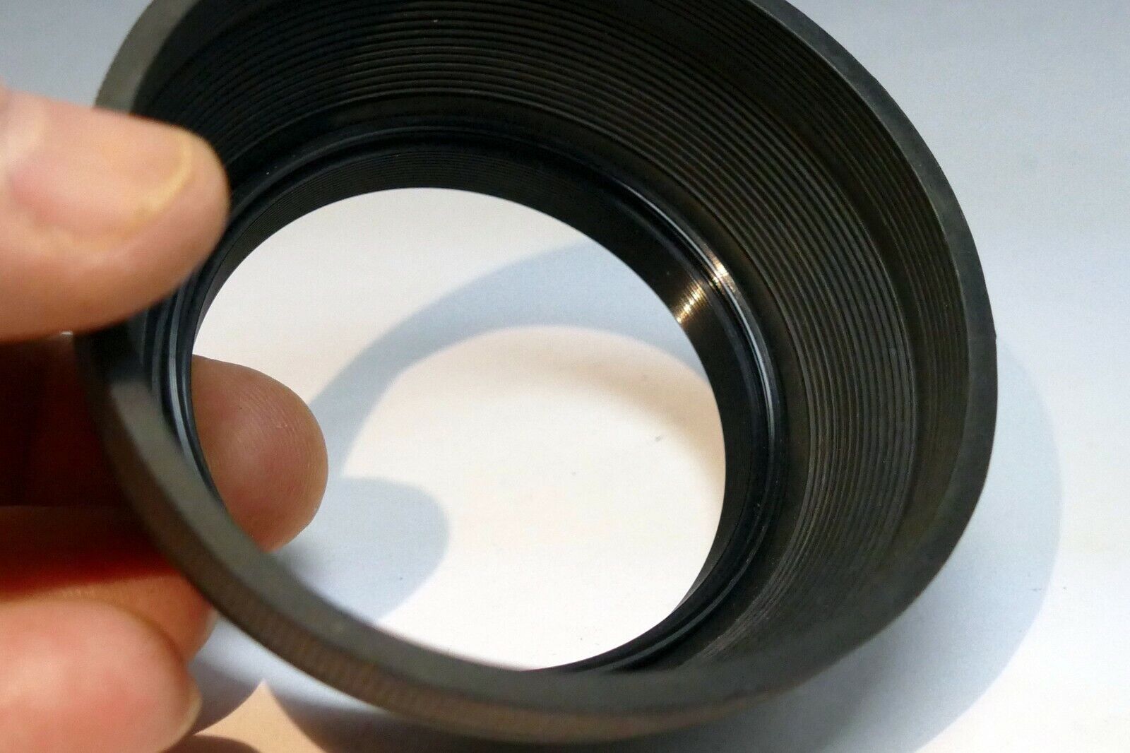 58mm rubber lens hood shade for normal lenses 50mm f1.4 f1.2