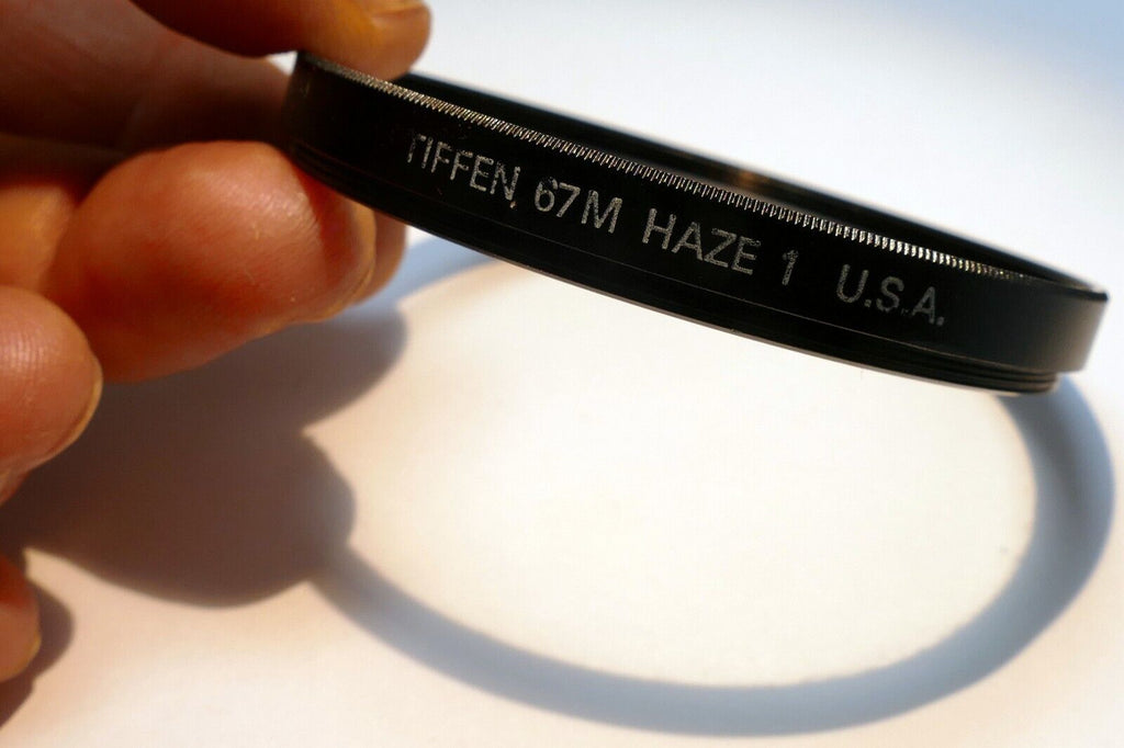 Tiffen 67mm filter made in USA Haze-1 UV protection