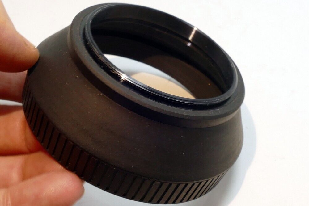 62mm Lens Hood screw in threaded rim Shade collapsible zoom