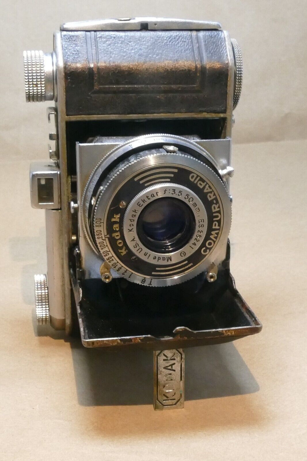 Kodak Retina I Type 126 35mm Rangefinder Camera with Ektar 5cm f/3.5 Lens AS IS