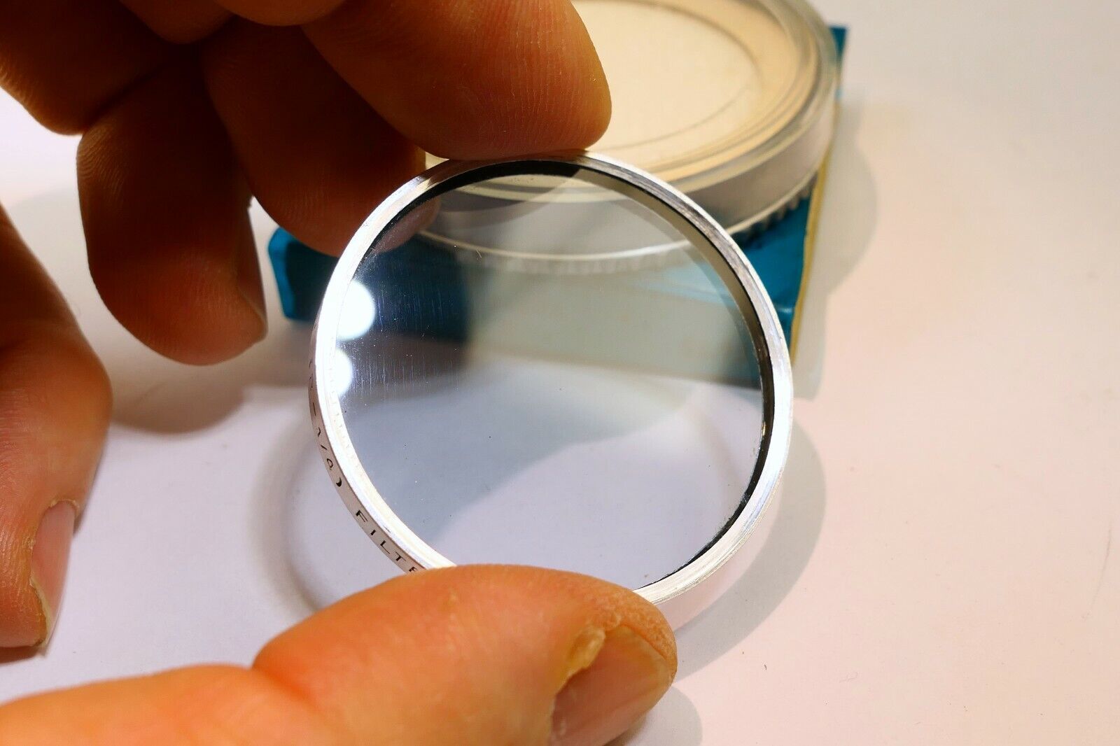 Harrison Duraline #33  B-1/4 Blue cooling series 6 VI drop in type Lens Filter