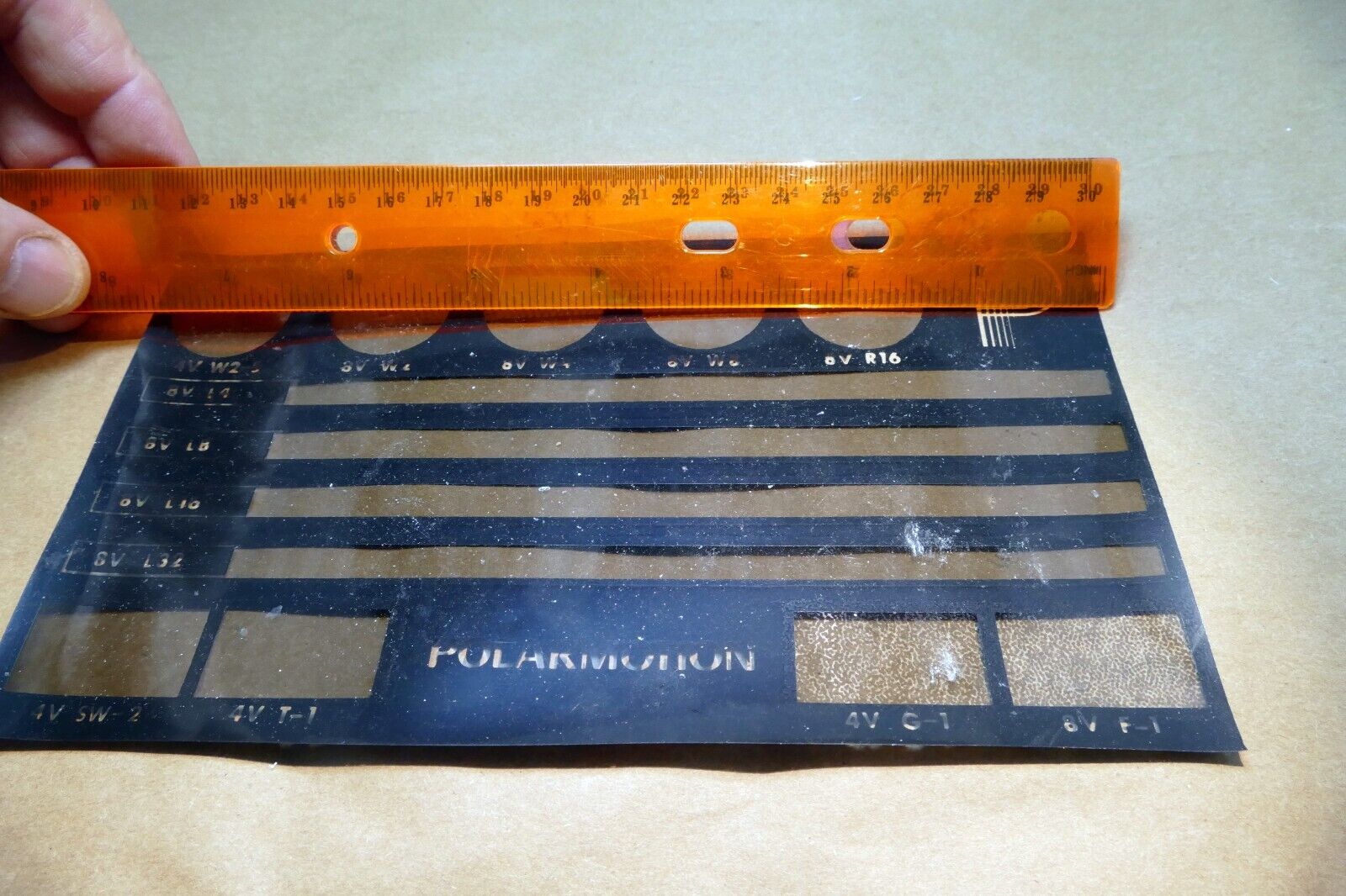 Microscope Microscopy s Polarmotion kit sheet W2-S W4 R16 L32