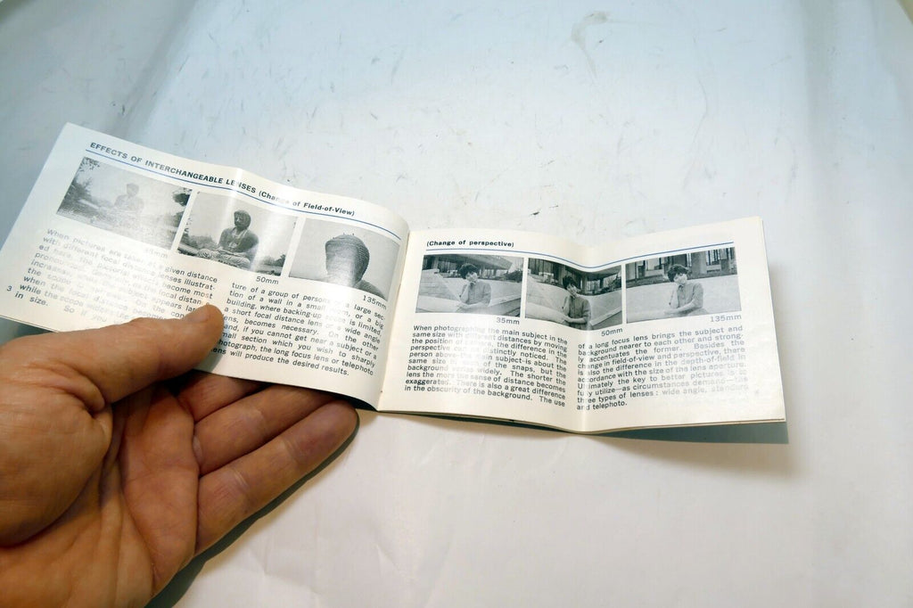 Canon FL lens Sales Brochure guide List for FT QL