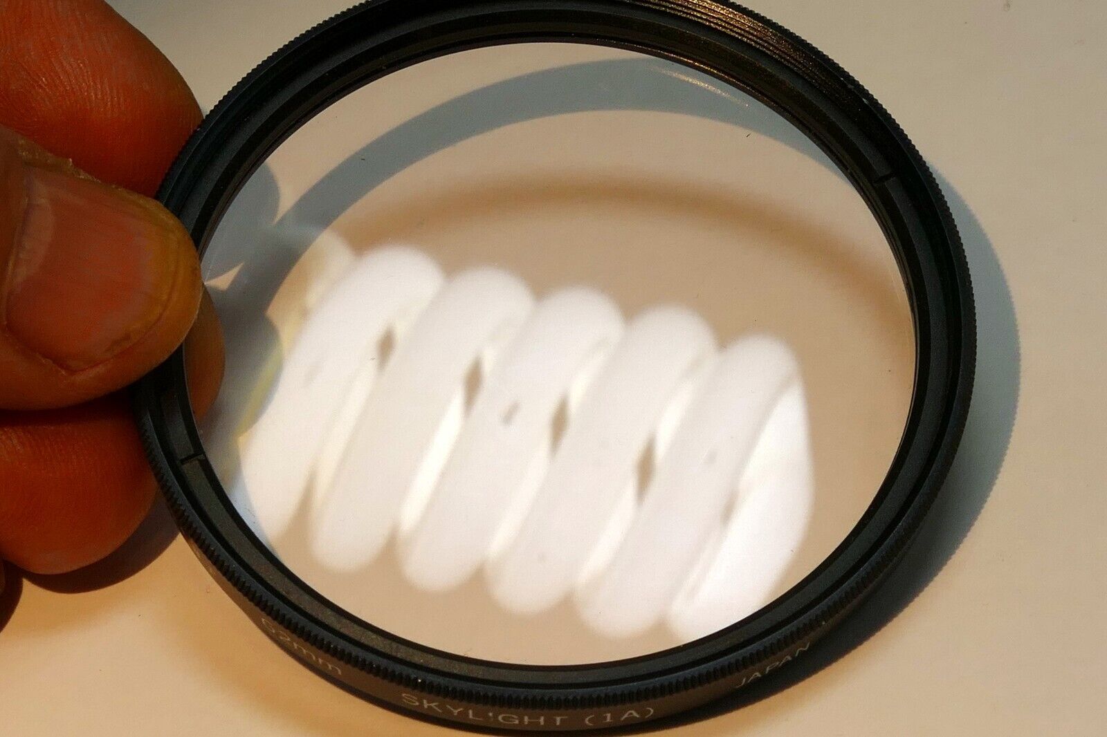 Vivitar  62mm Lens Filter   Skylight 1A