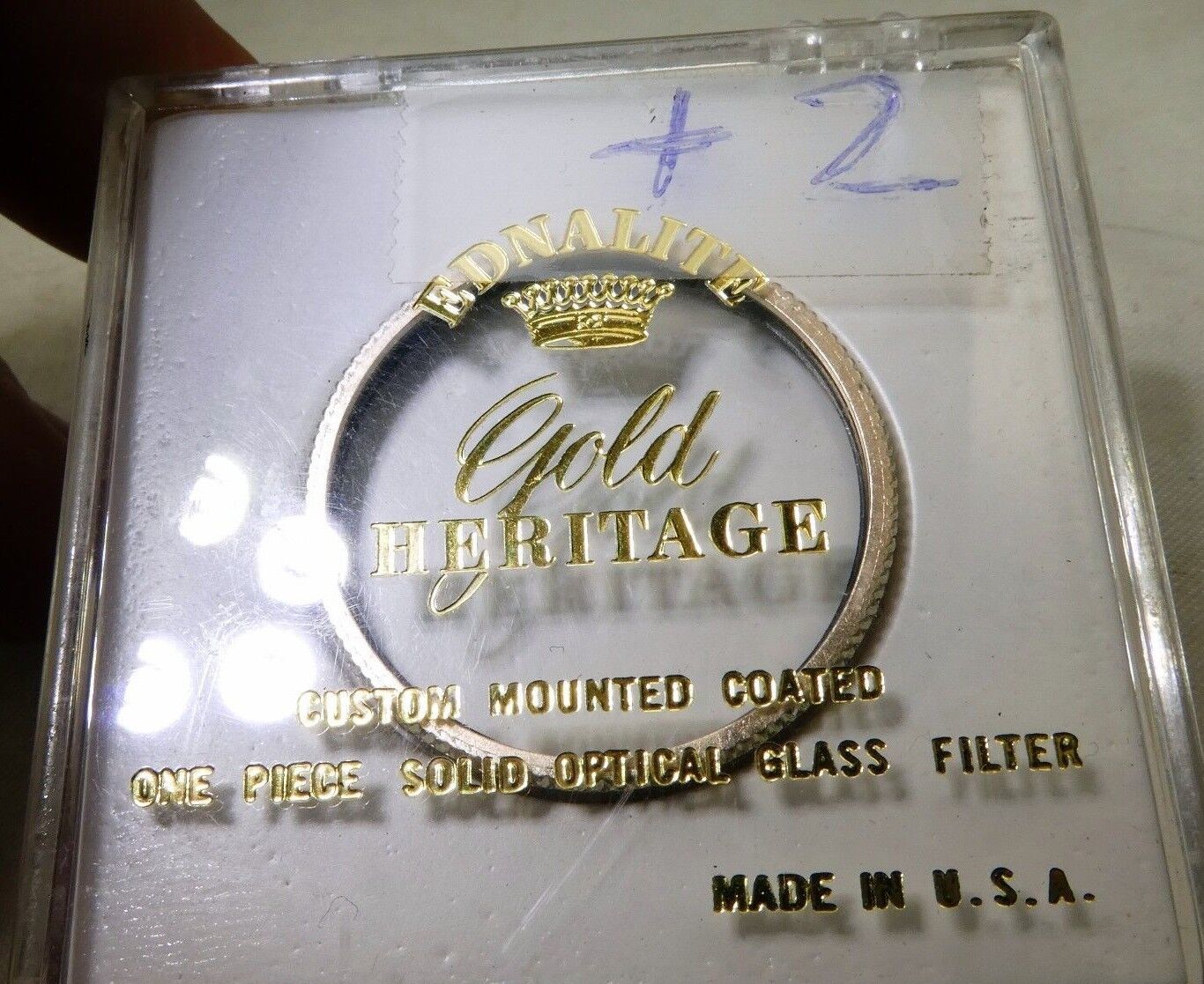 Ednalite +2A Lens filter Portrait 30mm series drop in series V 5