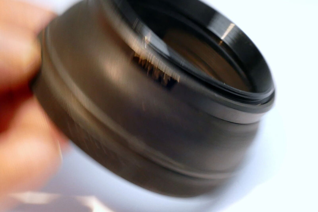 Vivitar 55mm Rubber Lens Hood Shade double threaded collapsible