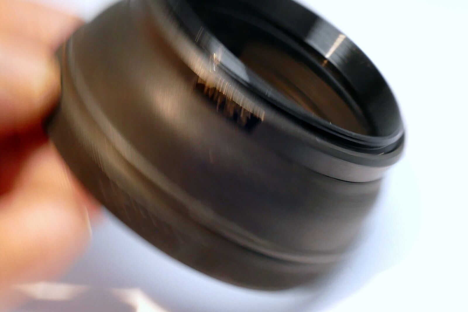 Vivitar 55mm Rubber Lens Hood Shade double threaded collapsible