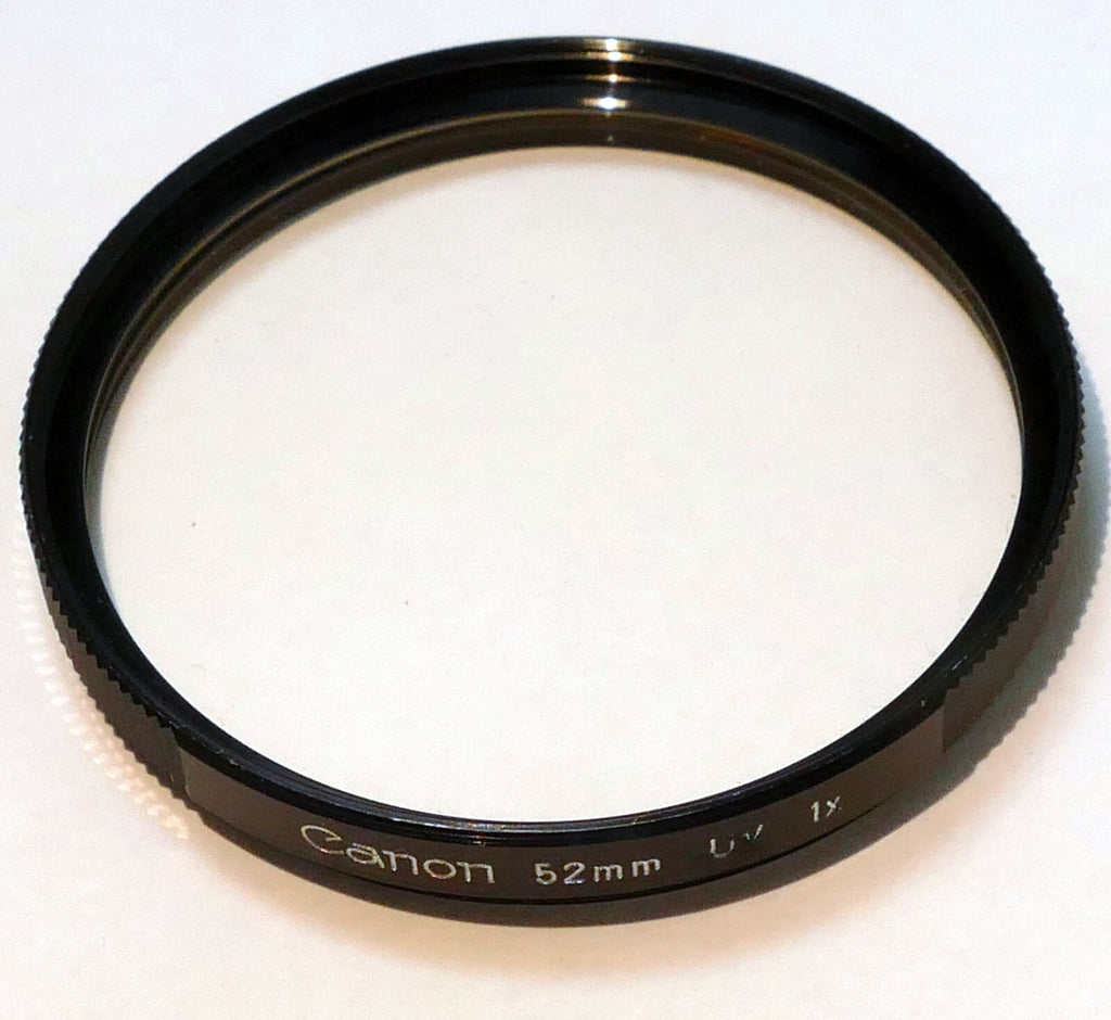Canon 52mm Filter UV 1X Multi-coated Japan 50mm f1.4 nFD - EOM Original