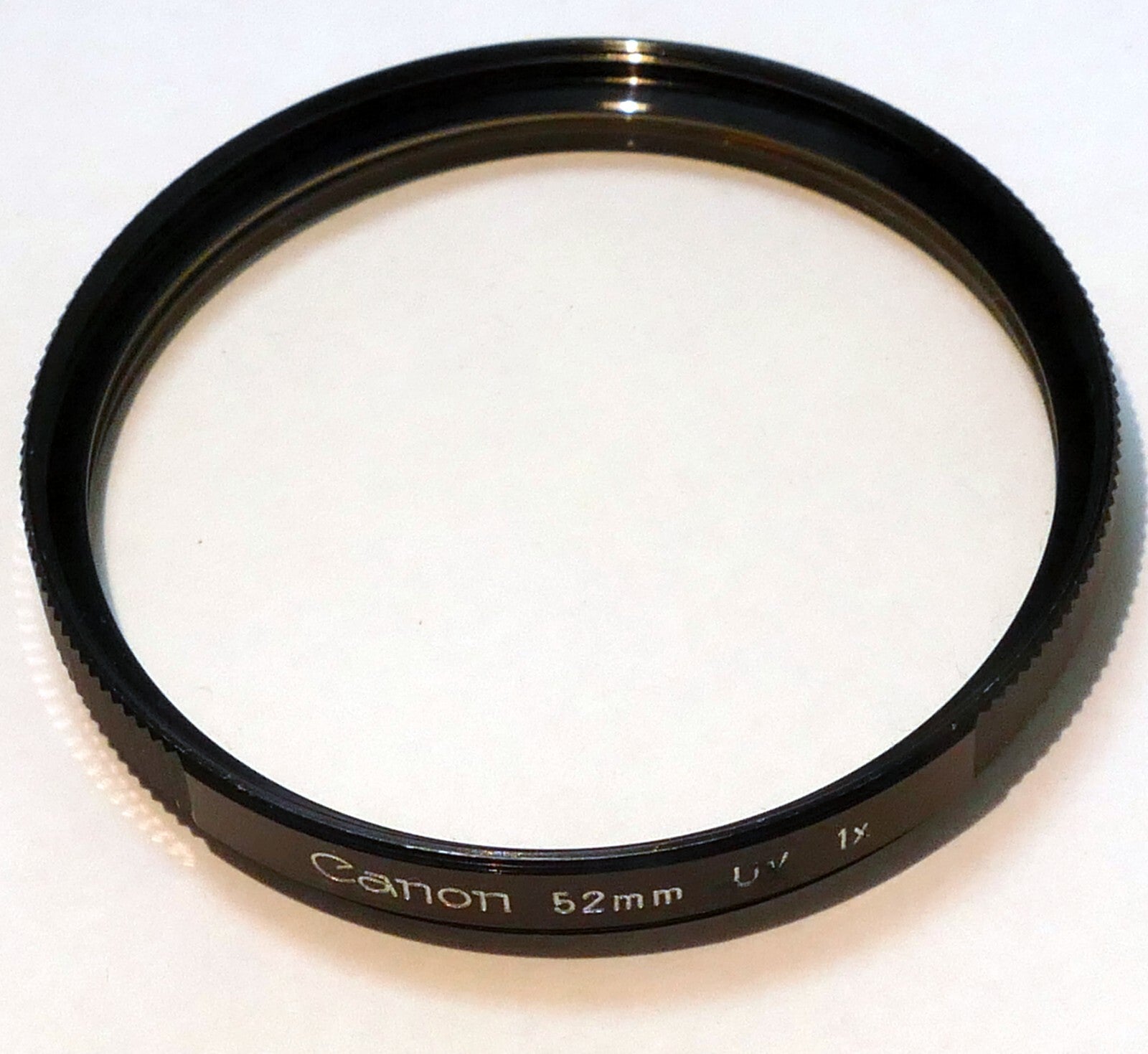 Canon 52mm Filter UV 1X Multi-coated Japan 50mm f1.4 nFD - EOM Original