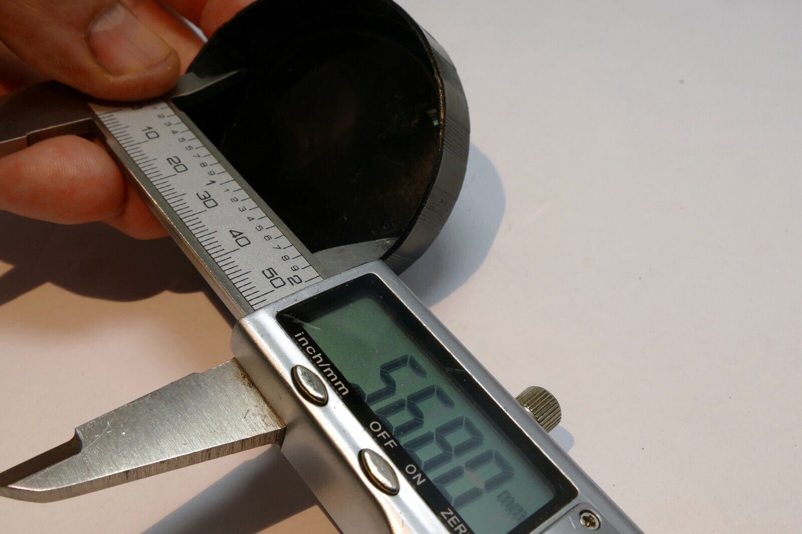 55mm Front lens cap plastic slip on type for  135mm f2.8