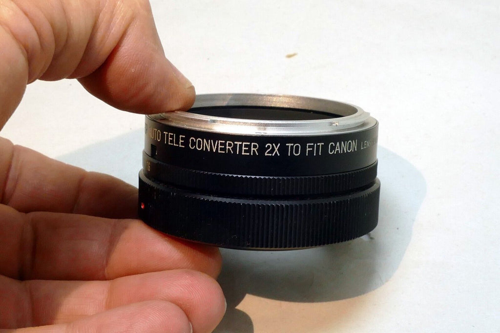 Soligor 2X Lens Teleconverter Extender for Canon FD/FL manual focus