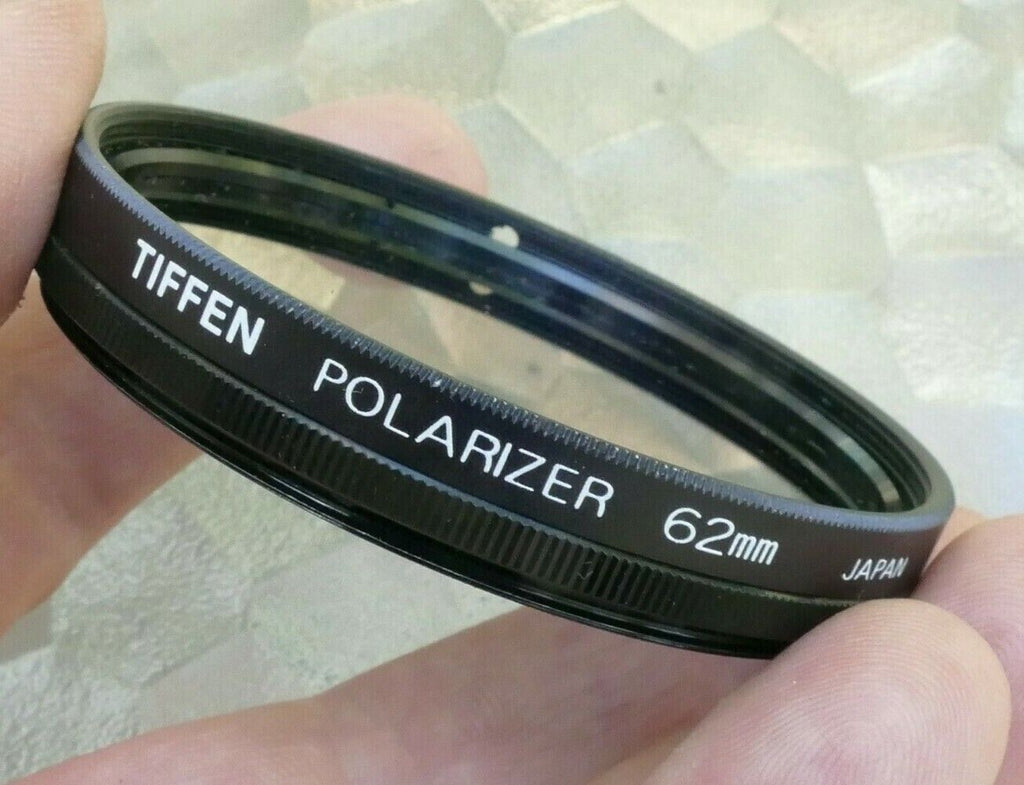 Tiffen  62mm Polarizer PL Polar Lens Filter  made in Japan