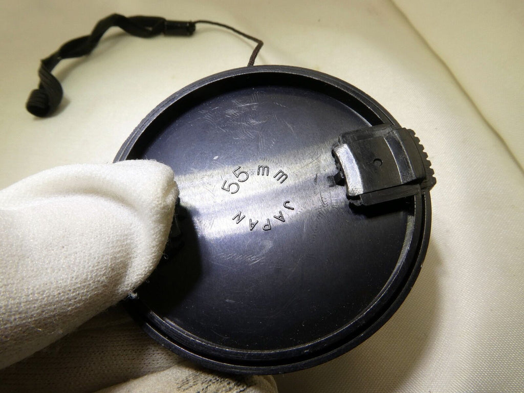 Vivitar 55mm Lens Front Cap Snap on type Plastic Genuine OEM
